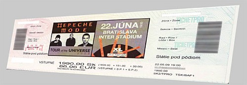 depeCHe MODE - Live - 2009.06.22. - Pozsony