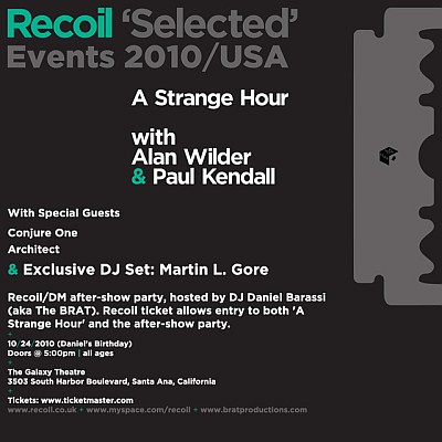 Recoil - Selected Events 2010