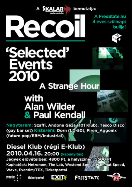 RECOIL - SELECTED - BUDAPEST