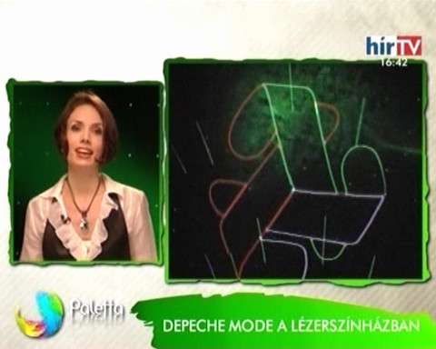 LézerSzínház és a FREESTATE a HírTV-ben