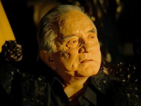 Johnny Cash arcképe 2002-ben